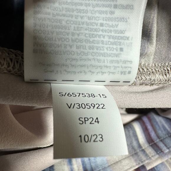 Athleta Ultra High Rise 7/8 Leggings Beige Abstract Women's Sz XXS New With Tags - Picture 7 of 12